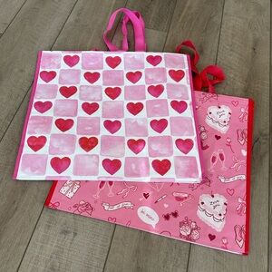 Homegoods TJMaxx Marshalls Viral Valentines Day & Heart Print Tote Bags NWOT